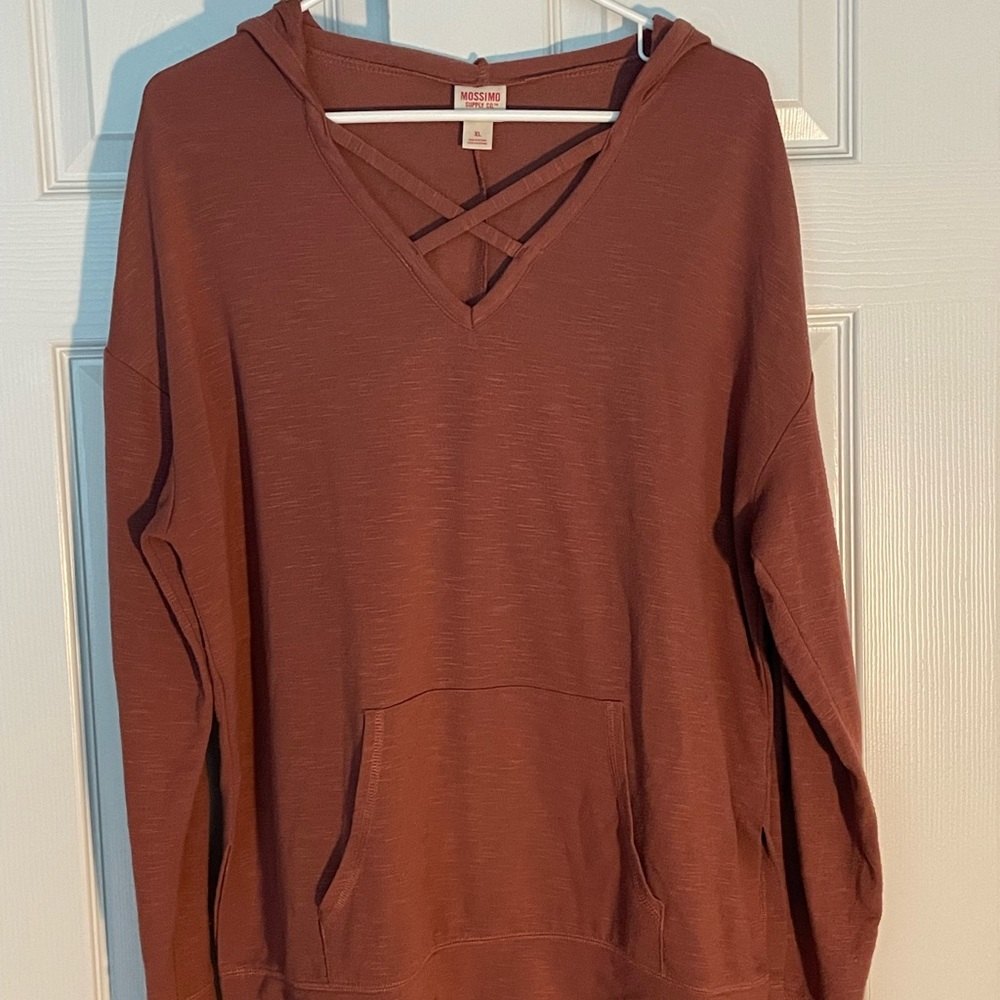 Xhilaration Women’s Lomg Sleeve Hooded Top XL